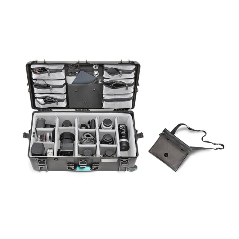 HPRC#2745WPROBLB Wheeled Case with Second Skin™ & Lid Organizer
