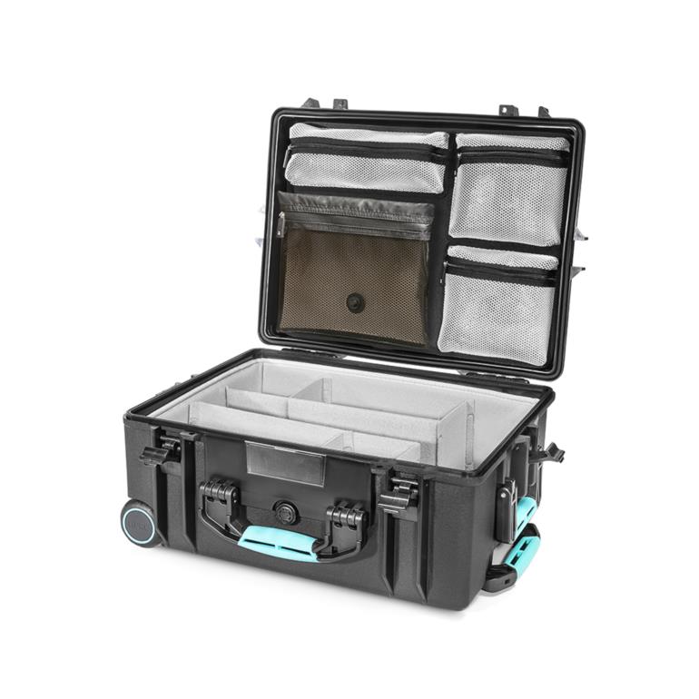 HPRC#2600WPROBLB wheeled waterproof protective case