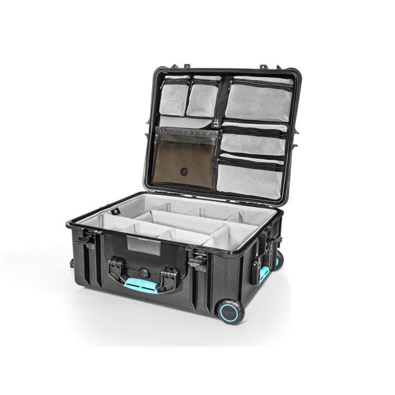 HPRC#2700WPROBLB Wheeled Case with Second Skin & Organizer