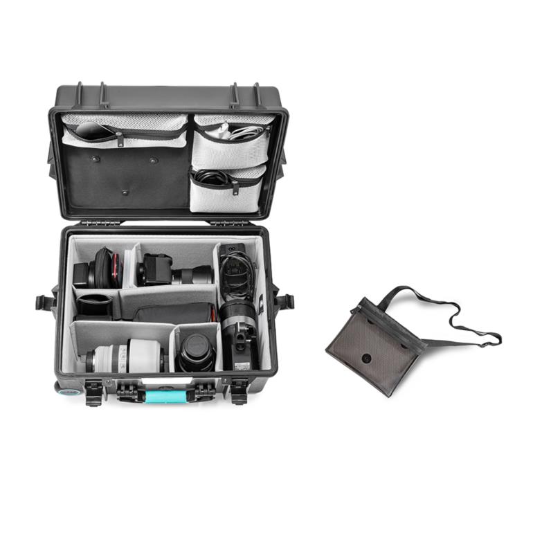 HPRC#2670W – Professional Watertight Case with Wheels and Removable Lid