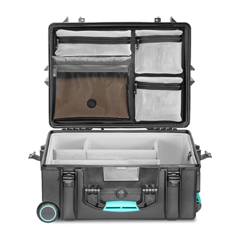 HPRC#2670W – Professional Watertight Case with Wheels and Removable Lid
