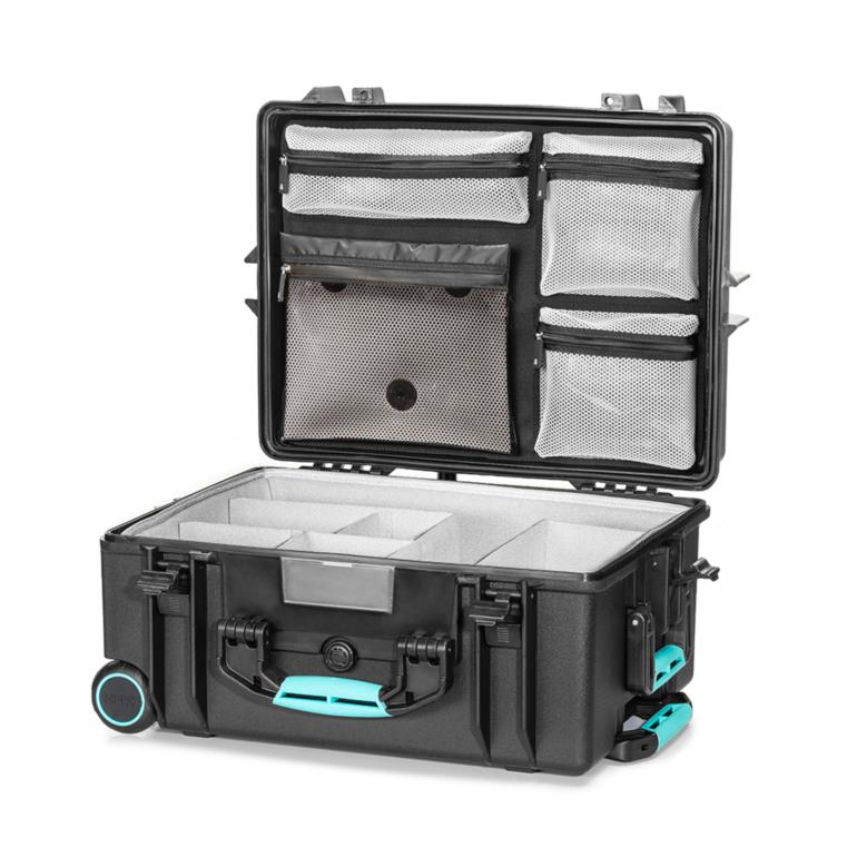 HPRC#2670W – Professional Watertight Case with Wheels and Removable Lid