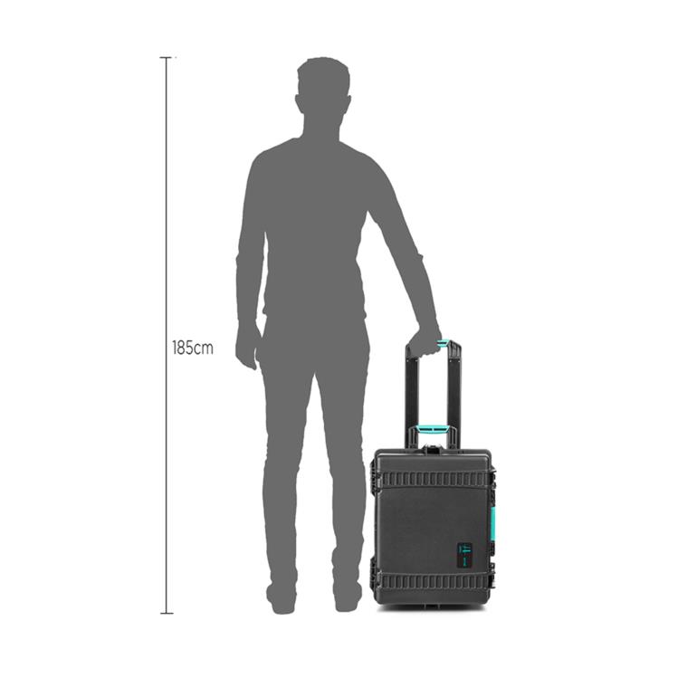 HPRC#2670W – Professional Watertight Case with Wheels and Removable Lid