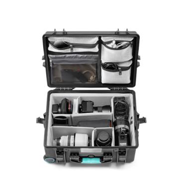 HPRC#2600WPROBLB wheeled waterproof protective case