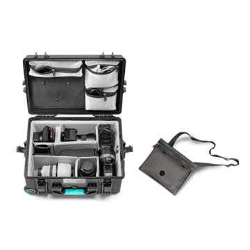 HPRC#2600WPROBLB wheeled waterproof protective case