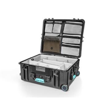 HPRC#2700WPROBLB Wheeled Case with Second Skin & Organizer
