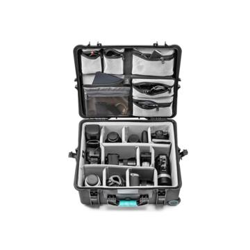 HPRC#2700WPROBLB Wheeled Case with Second Skin & Organizer