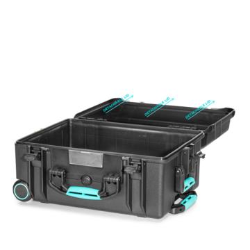 HPRC#2670W – Professional Watertight Case with Wheels and Removable Lid
